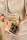 Figur mini "Dackel mit karriertem Pullover"