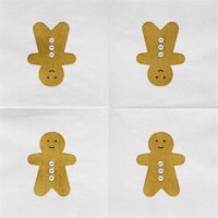 Cocktailservietten – Lebkuchen