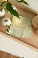 Cocktailservietten – hallo neues Jahr