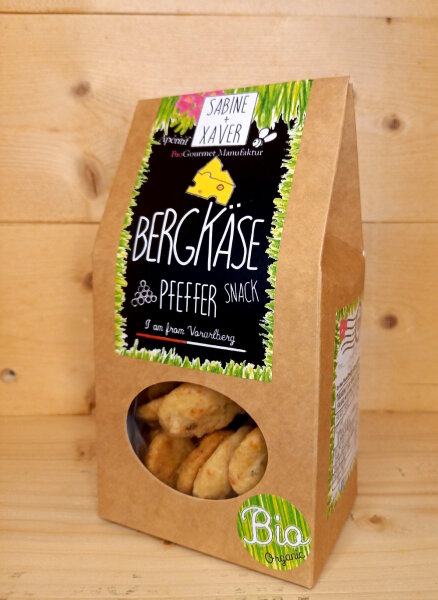 Kekse Bio - Bergkäse/Pfeffer