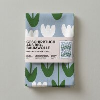 Geschirrtuch Bio Baumwolle - Tulpen