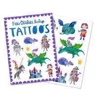 Kindertattoos *Ritter & Drachen*