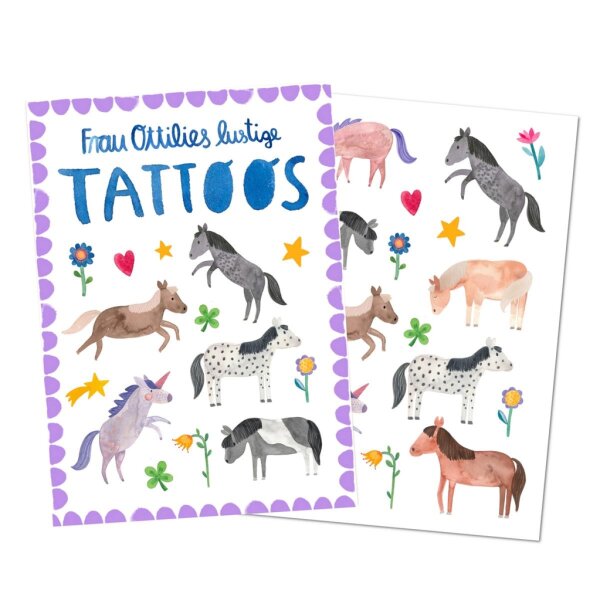 Kindertattoos *Pferde*