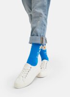 Loves me or not – Bio Socken mit Gänseblümchen