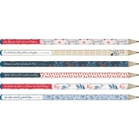 Bleistift-Set mit Sprüchen - LandLust